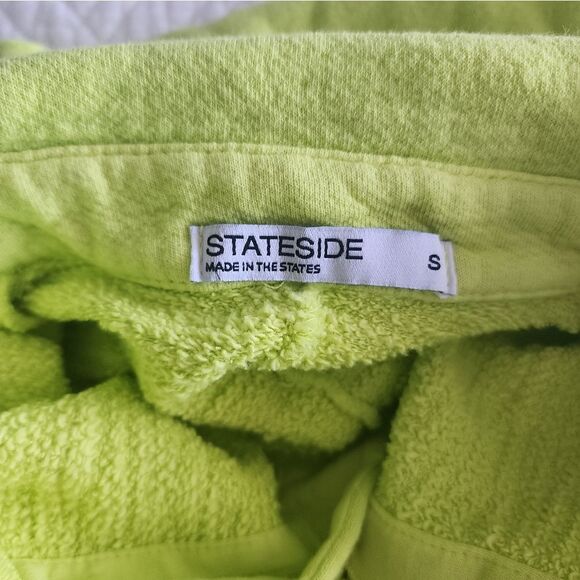 STATESIDE French Terry Loop slub short cover up beach Romper - Picture 13 of 13